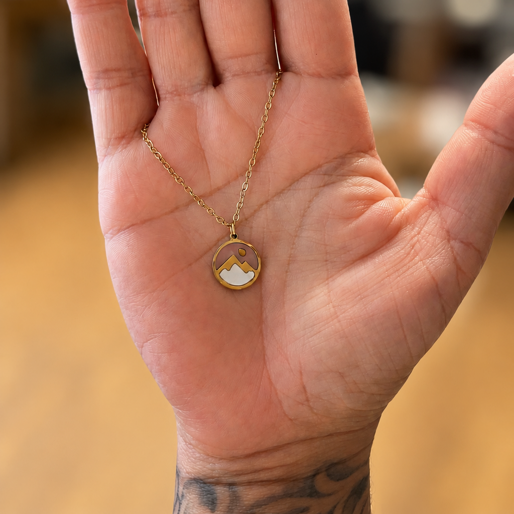 Collier Graine moutarde