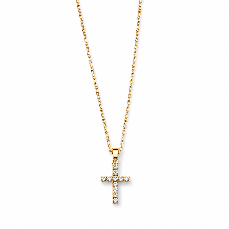 Collier Évangile or